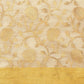 Yellow Tissue Silk Woven Zari Design Floral Saree with Unstitched Blouse - Hiral Fashion | Swadesiicart