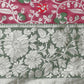 Magenta Brocade Woven Zari Design Floral Saree with Unstitched Blouse - Hiral Fashion | Swadesiicart