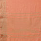 Peach Pure Viscose Chinon Zari Woven Solid Saree with Unstitched Blouse - Hiral Fashion | Swadesiicart