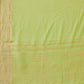 Green Pure Viscose Chinon Zari Woven Solid Saree with Unstitched Blouse - Hiral Fashion | Swadesiicart