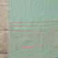 Turquoise Pure Viscose Chinon Zari Woven Solid Saree with Unstitched Blouse - Hiral Fashion | Swadesiicart