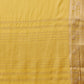 Yellow Pure Viscose Chinon Zari Woven Solid Saree with Unstitched Blouse - Hiral Fashion | Swadesiicart