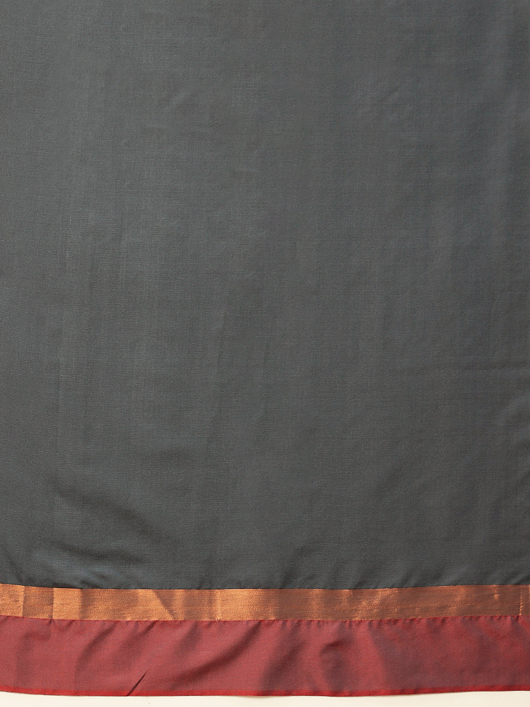 Hiral Fashion Grey Banarasi Art Silk Solid Saree | Swadesiicart