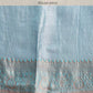 Blue Tissue Silk Woven Zari Design Floral Saree with Unstitched Blouse - Hiral Fashion | Swadesiicart