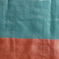 Turquoise Tissue Silk Woven Zari Design Floral Saree with Unstitched Blouse - Hiral Fashion | Swadesiicart