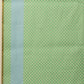 Hiral Fashion Green Chanderi Cotton Blend Animal Print Digital Printed Saree | Swadesiicart