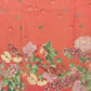 Hiral Fashion Red Chanderi Cotton Blend Fruits Digital Printed Saree | Swadesiicart