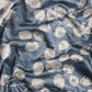 Blue Silk Blend Digital Print Floral Saree with Unstitched Blouse - Hiral Fashion | Swadesiicart