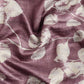 Purple Silk Blend Digital Print Floral Saree with Unstitched Blouse - Hiral Fashion | Swadesiicart
