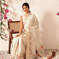 Hiral Fashion Beige Banarasi Art Silk Floral Digital Printed Saree | Swadesiicart