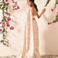 Hiral Fashion Beige Banarasi Art Silk Floral Digital Printed Saree | Swadesiicart