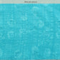Turquoise Tusser Silk Digital Print Floral Saree with Unstitched Blouse - Hiral Fashion | Swadesiicart