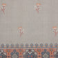 Gray Cotton Blend Digital Print Floral Saree with Unstitched Blouse - Hiral Fashion | Swadesiicart