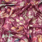 Purple Kanchipuram Silk Digital Print Floral Saree with Unstitched Blouse - Hiral Fashion | Swadesiicart