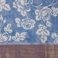 Blue Kanjeevaram Silk Digital Print Floral Saree with Unstitched Blouse - Hiral Fashion | Swadesiicart