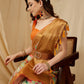 Green Kanjeevaram Silk Digital Print Floral Saree with Unstitched Blouse - Hiral Fashion | Swadesiicart
