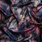 Navy Blue Kanjeevaram Silk Digital Print Floral Saree with Unstitched Blouse - Hiral Fashion | Swadesiicart
