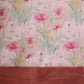 Pink Kanjeevaram Silk Digital Print Floral Saree with Unstitched Blouse - Hiral Fashion | Swadesiicart