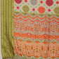 Multicolor Silk Blend Digital Print Bandhani Saree with Unstitched Blouse - Hiral Fashion | Swadesiicart