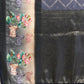 Navy Blue Kanjeevaram Silk Digital Print Geomatric Saree with Unstitched Blouse - Hiral Fashion | Swadesiicart