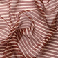 Maroon Kanjeevaram Silk Digital Print Striped Saree with Unstitched Blouse - Hiral Fashion | Swadesiicart