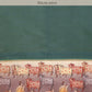 Turquoise Kanjeevaram Silk Digital Print Striped Saree with Unstitched Blouse - Hiral Fashion | Swadesiicart