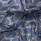 Blue Kanjeevaram Silk Digital Print Geomatric Saree with Unstitched Blouse - Hiral Fashion | Swadesiicart