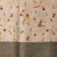 Beige Tissue Silk Digital Print Floral Saree with Unstitched Blouse - Hiral Fashion | Swadesiicart