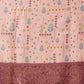 Purple Tissue Silk Digital Print Floral Saree with Unstitched Blouse - Hiral Fashion | Swadesiicart