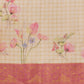 Beige Munga Silk Digital Print Floral Saree with Unstitched Blouse - Hiral Fashion | Swadesiicart