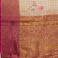 Beige Munga Silk Digital Print Floral Saree with Unstitched Blouse - Hiral Fashion | Swadesiicart