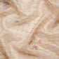 Beige Munga Silk Digital Print Floral Saree with Unstitched Blouse - Hiral Fashion | Swadesiicart