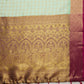 Green Munga Silk Digital Print Floral Saree with Unstitched Blouse - Hiral Fashion | Swadesiicart