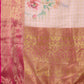 Pink Munga Silk Digital Print Floral Saree with Unstitched Blouse - Hiral Fashion | Swadesiicart