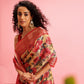 Mustard Cotton Digital Print Floral Saree with Unstitched Blouse - Hiral Fashion | Swadesiicart