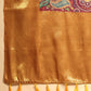 Purple Silk Blend Digital Print Bandhani Saree with Unstitched Blouse - Hiral Fashion | Swadesiicart