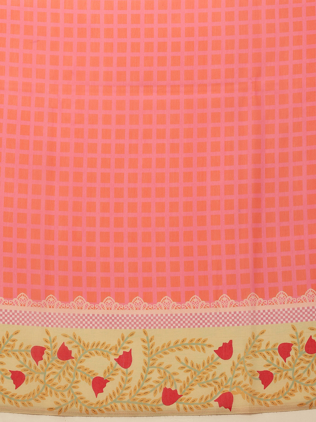 Hiral Fashion Pink Bollywood Mul Cotton Abstract Digital Printed Saree | Swadesiicart