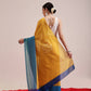 Hiral Fashion Yellow Bollywood Mul Cotton Abstract Digital Printed Saree | Swadesiicart