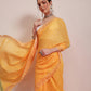 Hiral Fashion Mustard Bollywood Mul Cotton Polka Dots Digital Printed Saree | Swadesiicart