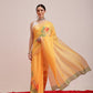Hiral Fashion Mustard Bollywood Mul Cotton Polka Dots Digital Printed Saree | Swadesiicart