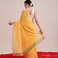 Hiral Fashion Mustard Bollywood Mul Cotton Polka Dots Digital Printed Saree | Swadesiicart