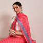 Hiral Fashion Pink Bollywood Mul Cotton Abstract Digital Printed Saree | Swadesiicart