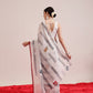 Hiral Fashion White Bollywood Mul Cotton Animal Print Digital Printed Saree | Swadesiicart