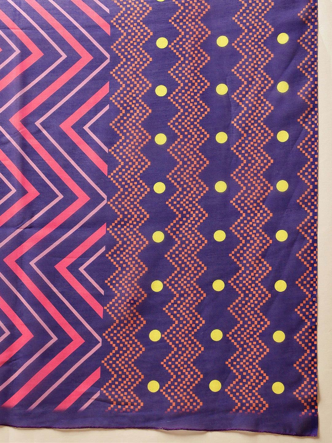 Hiral Fashion Navy Blue Bollywood Mul Cotton Abstract Digital Printed Saree | Swadesiicart