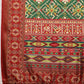 Green Silk Blend Digital Print Ikkat Saree with Unstitched Blouse - Hiral Fashion | Swadesiicart