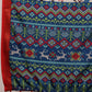 White Silk Blend Digital Print Ikkat Saree with Unstitched Blouse - Hiral Fashion | Swadesiicart