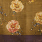 Hiral Fashion Olive Banarasi Tissue Silk Floral Digital Printed Saree | Swadesiicart