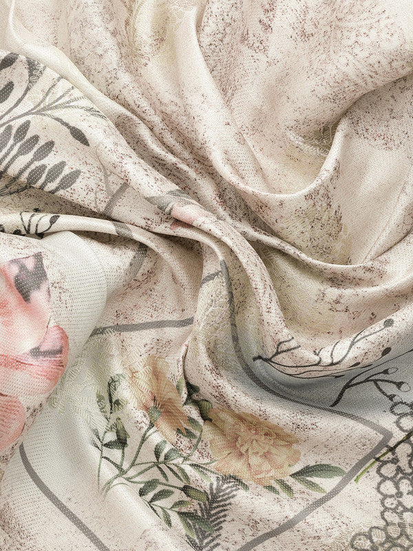 Multicolor Art Silk Woven Zari Design Kalamkari Saree with Unstitched Blouse - Hiral Fashion | Swadesiicart