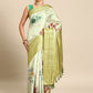 Multicolor Art Silk Woven Zari Design Floral Saree with Unstitched Blouse - Hiral Fashion | Swadesiicart
