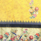 Mustard Kanjeevaram Silk Digital Print Floral Saree with Unstitched Blouse - Hiral Fashion | Swadesiicart